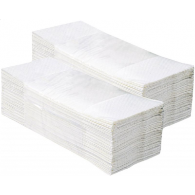 Papierowe ręczniki ZZ w składce Merida Klasik białe 